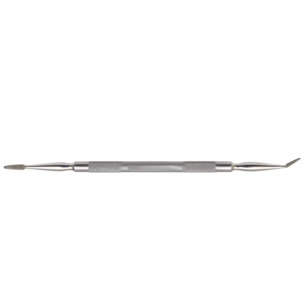 Black Nail File Fine Cut Oval Head 15cm, model ORB-PI-1186