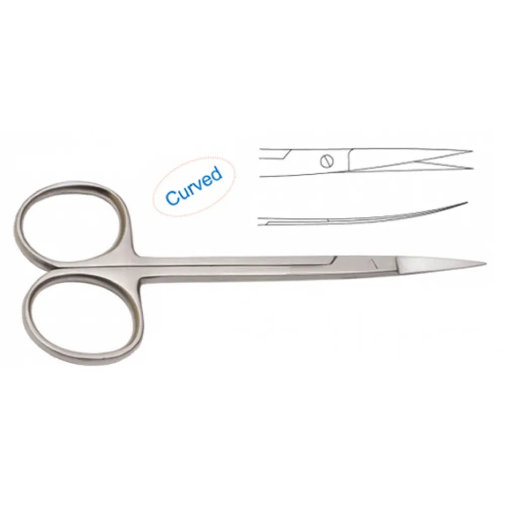 Super Edge Iris Scissor Curved 11.5cm, model ORB-PI-1404