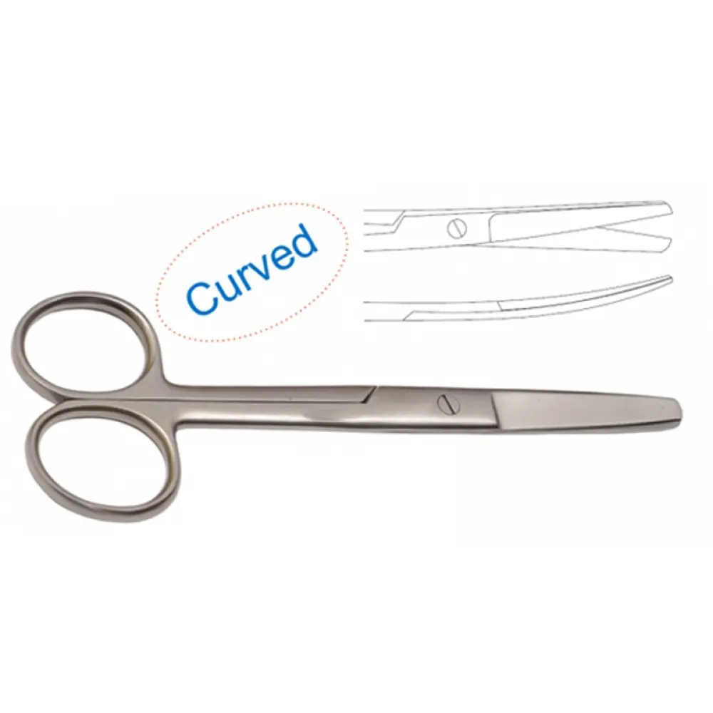 Super Operating Scissors Curved Blunt/Blunt 15cm, model ORB-PI-1413