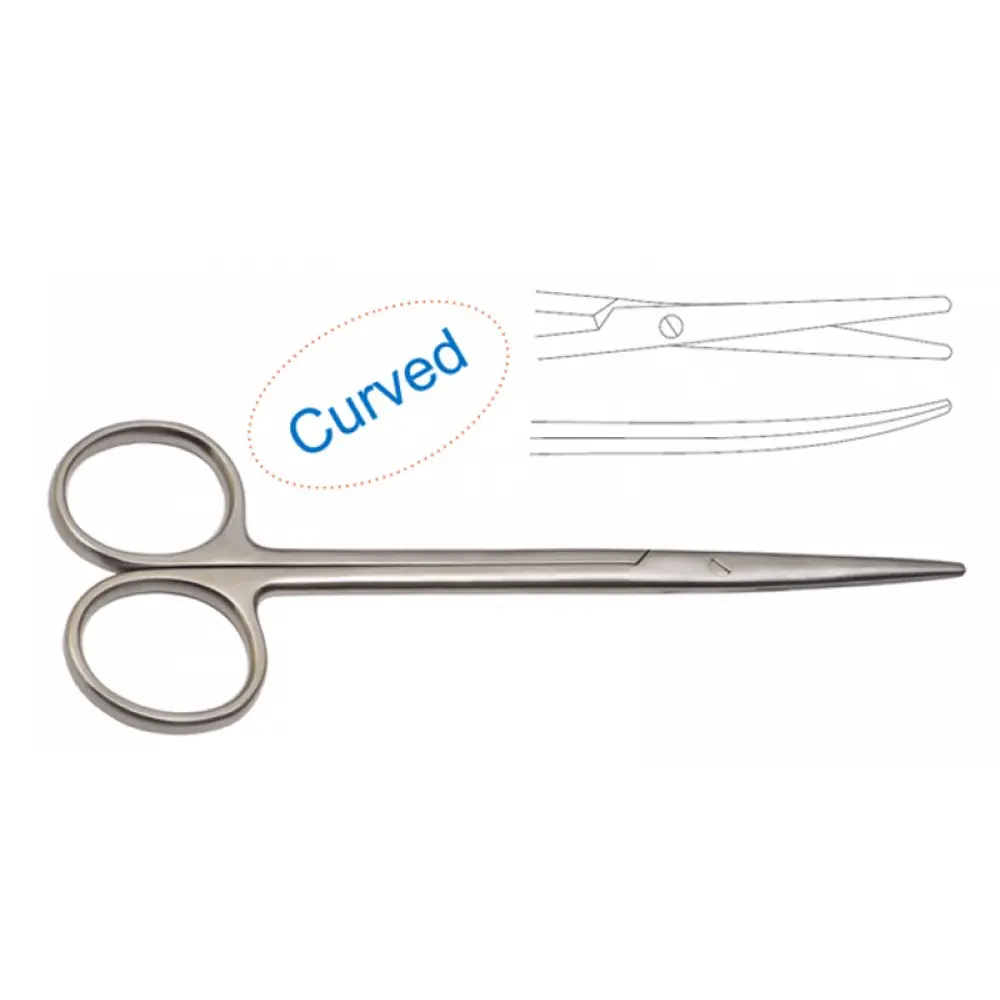 Super Metzenbaum Scissor Curved 18cm, model ORB-PI-1418